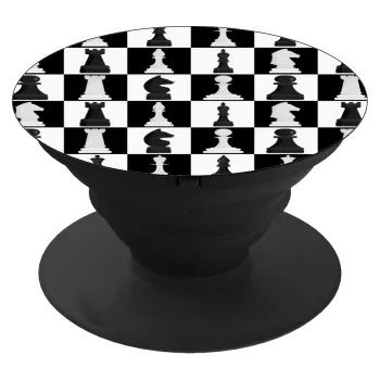 Chess set, Phone Holders Stand  Μαύρο Βάση Στήριξης Κινητού στο Χέρι