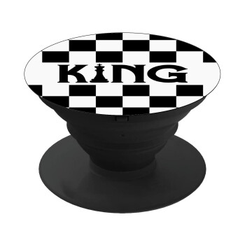 King chess, Phone Holders Stand  Μαύρο Βάση Στήριξης Κινητού στο Χέρι