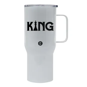 King chess, Tumbler με καπάκι, διπλού τοιχώματος (θερμό) 750L