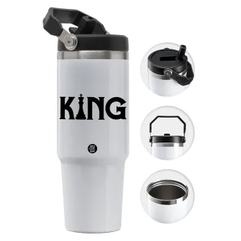 King chess, Θερμός Ανοξείδωτο 30oz με χερούλι