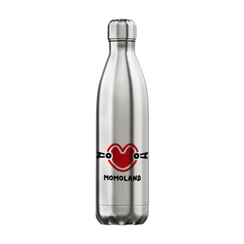 Momoland, Μεταλλικό παγούρι θερμός Inox (Stainless steel), διπλού τοιχώματος, 750ml