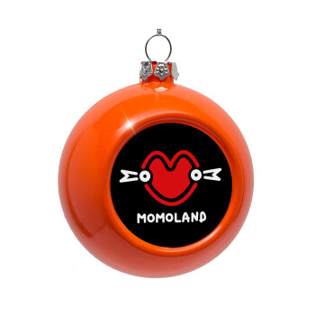 Momoland, Orange Christmas tree ornament bauble 8cm