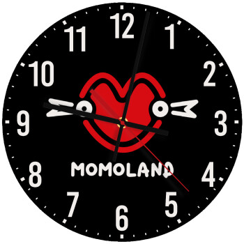 Momoland, Ρολόι τοίχου ξύλινο (30cm)