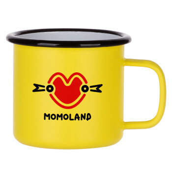 Momoland, Κούπα Μεταλλική εμαγιέ ΜΑΤ Κίτρινη 360ml
