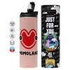 Tumbler stainless steel PINK 600ml