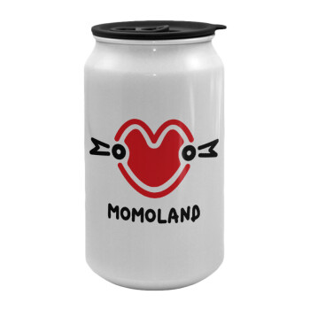 Momoland, Κούπα ταξιδιού μεταλλική με καπάκι (tin-can) 500ml