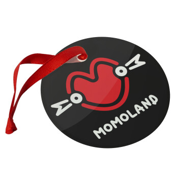 Momoland, Χριστουγεννιάτικο στολίδι γυάλινο 9cm
