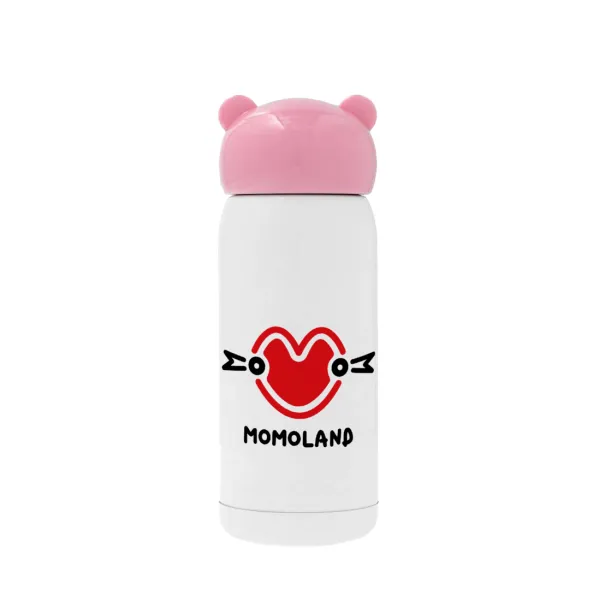 Momoland — Ροζ ανοξείδωτο παγούρι θερμό (Stainless steel), 320ml