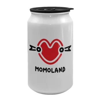 Momoland, Κούπα ταξιδιού μεταλλική με καπάκι (tin-can) 500ml