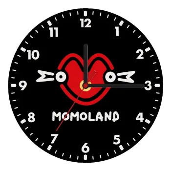 Momoland, Ρολόι τοίχου ξύλινο (20cm)
