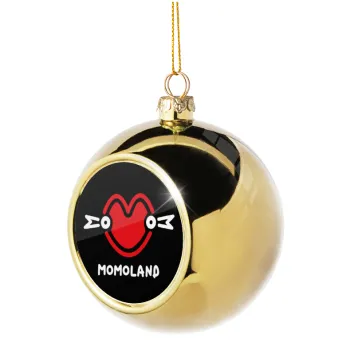Momoland, Golden Christmas tree ball ornament 8cm