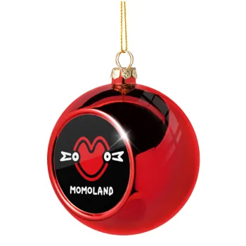 Momoland, Christmas tree ball Red 8cm