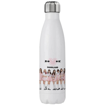 Momoland pink, Stainless steel, double-walled, 750ml