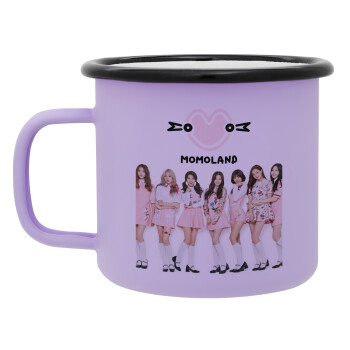 Momoland pink, Κούπα Μεταλλική εμαγιέ ΜΑΤ Light Pastel Purple 360ml