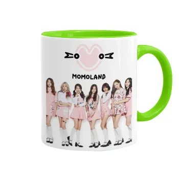 Momoland pink, Κούπα χρωματιστή βεραμάν, κεραμική, 330ml