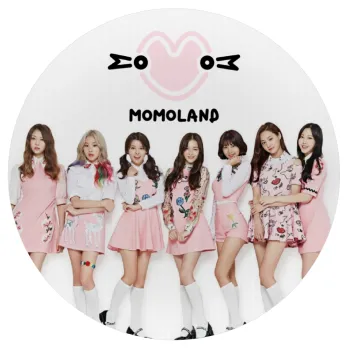 Momoland pink, Mousepad Στρογγυλό 20cm
