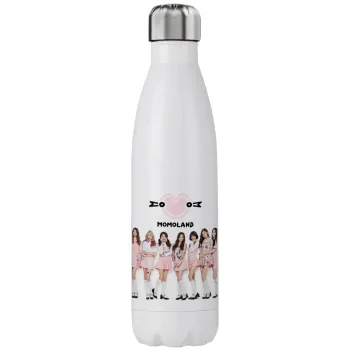 Momoland pink, Stainless steel, double-walled, 750ml