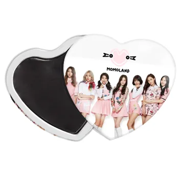 Momoland pink, Μαγνητάκι καρδιά (57x52mm)