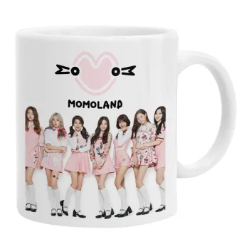 Momoland pink, Ceramic coffee mug, 330ml