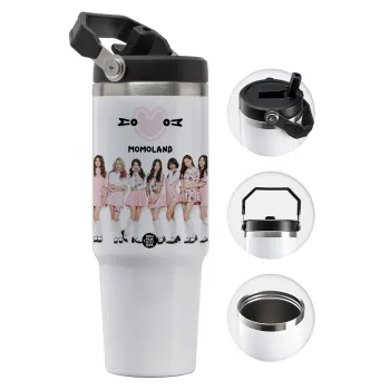 Momoland pink, Θερμός Ανοξείδωτο 30oz με χερούλι
