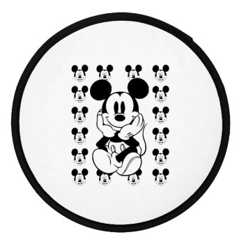 Mickey, Βεντάλια υφασμάτινη αναδιπλούμενη με θήκη (20cm)