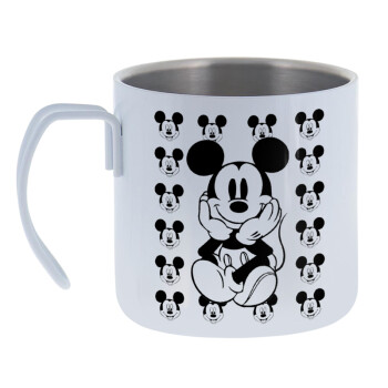 Mickey, Mug Stainless steel double wall 400ml