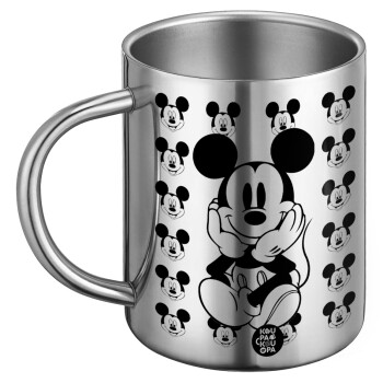 Mickey, BIG Mug Stainless steel double wall (450ml)