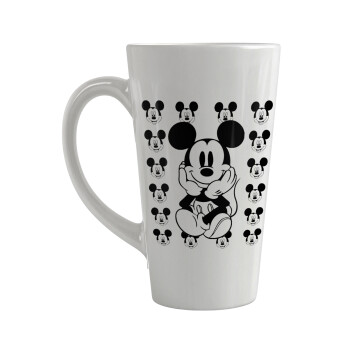 Mickey, Κούπα κωνική Latte Μεγάλη, κεραμική, 450ml