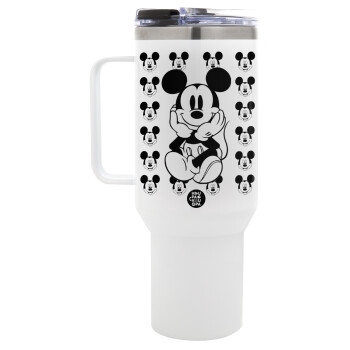 Mickey, Mega Stainless steel Tumbler with lid, double wall 1,2L