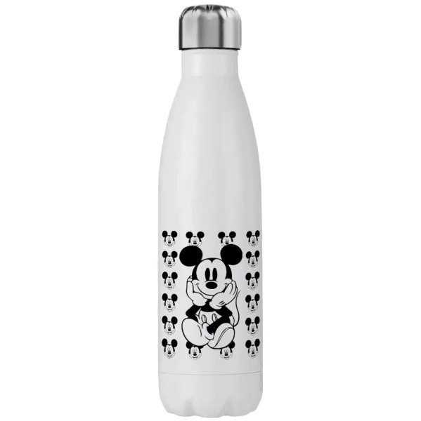 Mickey — Μεταλλικό παγούρι θερμός (Stainless steel), διπλού τοιχώματος, 750ml