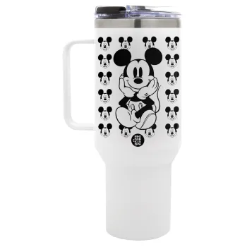 Mickey, Mega Stainless steel Tumbler with lid, double wall 1,2L
