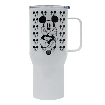 Mickey, Mega Stainless steel Tumbler with lid, double wall 750L