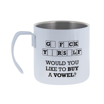 Wheel of fortune, go f..k yourself, Mug Stainless steel double wall 400ml