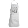 Adult Chef Apron (with sliders and 2 pockets)