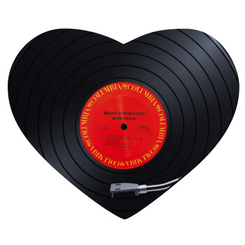 Columbia records bruce springsteen, Mousepad heart 23x20cm