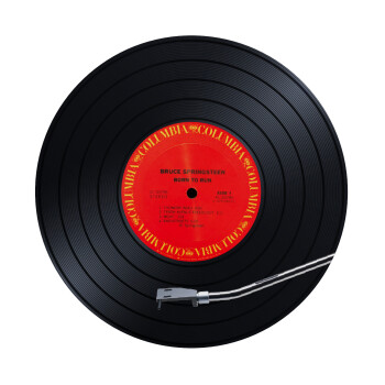 Columbia records bruce springsteen, Mousepad Στρογγυλό 20cm