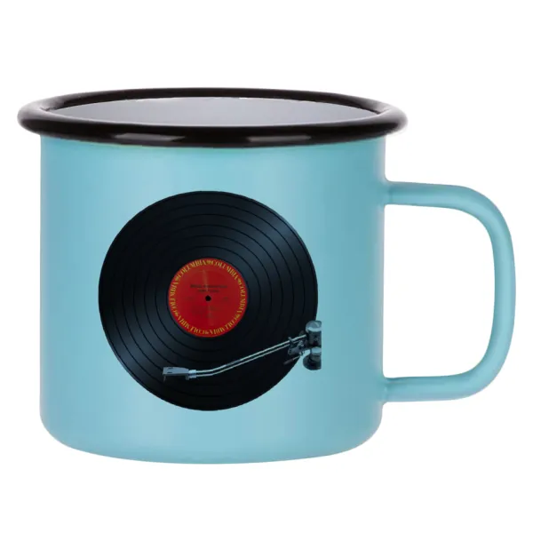Columbia records bruce springsteen — Κούπα Μεταλλική εμαγιέ ΜΑΤ σιέλ 360ml