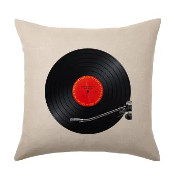 Columbia records bruce springsteen, Μαξιλάρι καναπέ ΛΙΝΟ 40x40cm περιέχεται το  γέμισμα