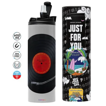 Columbia records bruce springsteen, Tumbler stainless steel GREY 600ml