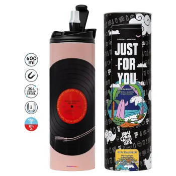 Columbia records bruce springsteen, Tumbler stainless steel PINK 600ml