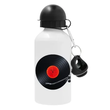 Columbia records bruce springsteen, Μεταλλικό παγούρι νερού, Λευκό, αλουμινίου 500ml