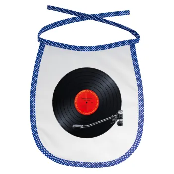 Columbia records bruce springsteen, Σαλιάρα μωρού αλέκιαστη με κορδόνι Μπλε