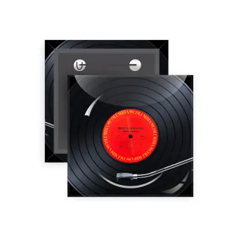 Columbia records bruce springsteen, Κονκάρδα παραμάνα τετράγωνη 5x5cm