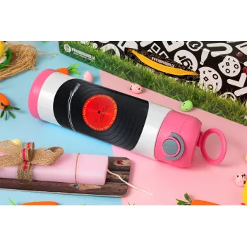 Columbia records bruce springsteen, Easter candle, Childrens hot water bottle, stainless steel, with safety straw, PINK (500ml)