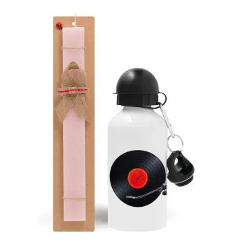 Columbia records bruce springsteen, Easter Set, metallic aluminum bottle (500ml) & aromatic flat Easter candle (30cm) (PINK)