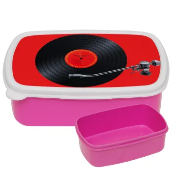 Columbia records bruce springsteen, ΡΟΖ παιδικό δοχείο φαγητού (lunchbox) πλαστικό (BPA-FREE) Lunch Βox M18 x Π13 x Υ6cm