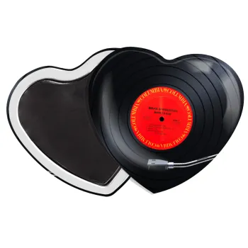 Columbia records bruce springsteen, Μαγνητάκι καρδιά (57x52mm)