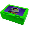 Baby Yoda mandalorian, Children's cookie container GREEN 185x128x65mm (BPA free plastic)