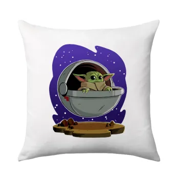 Baby Yoda mandalorian, Sofa cushion 40x40cm includes filling