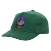 Children's Baseball Cap, 100% Cotton Drill, GREEN (COTTON, CHILDREN'S, ONE SIZE)